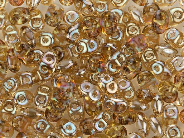 Matubo SuperDuo 2x5mm 2-Hole Crystal Celsian Seed Bead 2.5-Inch Tube