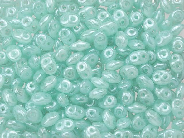 Matubo SuperDuo 2 x 5mm Milky Peridot Luster 2-Hole Seed Bead 2.5-Inch Tube Matubo SuperDuo 2 x 5mm Milky Peridot Luster 2-Hole Seed Bead 2.5-Inch Tube