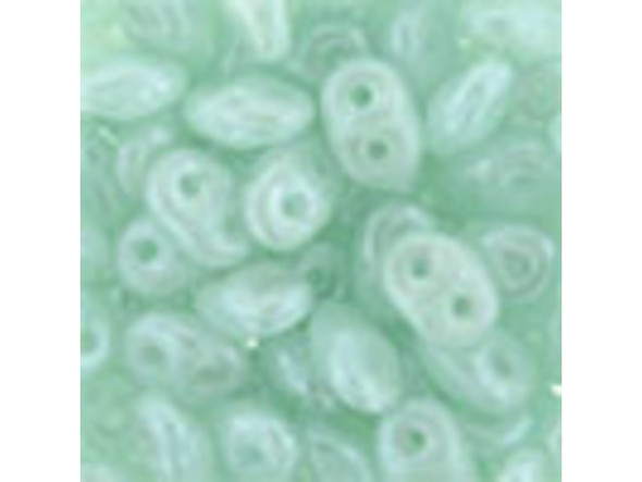 Matubo SuperDuo 2 x 5mm Milky Peridot Luster 2-Hole Seed Bead 2.5-Inch Tube Matubo SuperDuo 2 x 5mm Milky Peridot Luster 2-Hole Seed Bead 2.5-Inch Tube