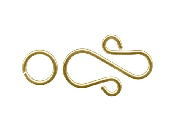 Weave Got Maille S Hook Jewelry Clasp - Gold Color (Each)