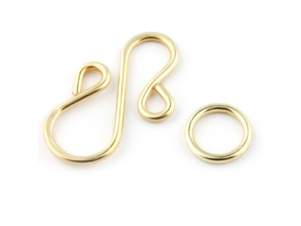 Weave Got Maille S Hook Jewelry Clasp - Gold Color (Each)