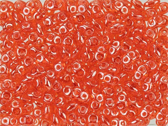 Matubo SuperDuo 2 x 5mm Hyacinth Luster 2-Hole Seed Bead 2.5-Inch Tube