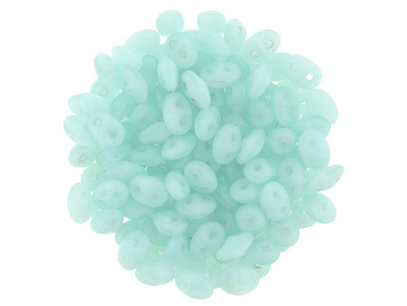 You'll love these SuperDuo 2 x 5mm beads. Create intricate jewelry designs with Czech glass seed beads! Featuring a unique shape and two stringing holes, these seed beads add a special touch of creativity to your designs. They have tapered edges and nest up nicely when strung, making them ideal for floral and woven designs. Add a special touch to your jewelry with Czech glass seed beads!    