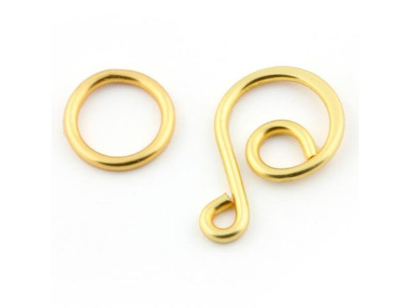Weave Got Maille Treble Hook Jewelry Clasp - Gold Color (Each)