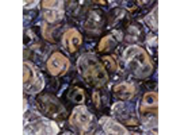 You'll love these SuperDuo 2 x 5mm beads. Create intricate jewelry designs with Czech glass seed beads! Featuring a unique shape and two stringing holes, these seed beads add a special touch of creativity to your designs. They have tapered edges and nest up nicely when strung, making them ideal for floral and woven designs. Add a special touch to your jewelry with Czech glass seed beads!    