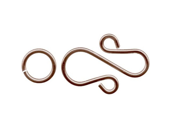 Weave Got Maille S Hook Jewelry Clasp - Antique Copper Color (Each)