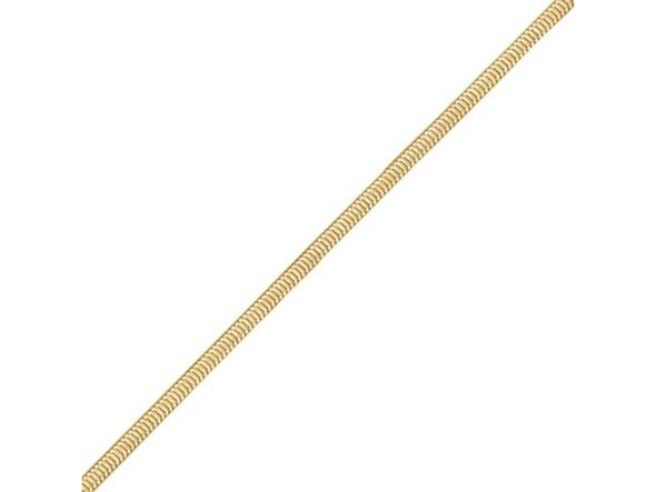 Beadalon Gold Plated French Wire, Heavy (Each)