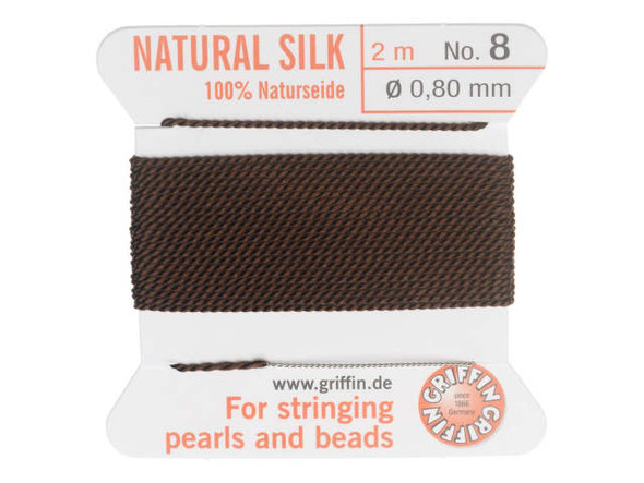 Silk Beading Thread, Size D