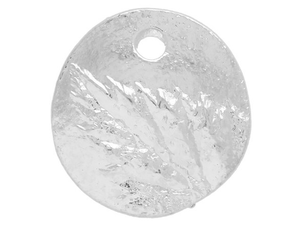 Nunn Design Silver-Plated Small Berry Leaf Charm