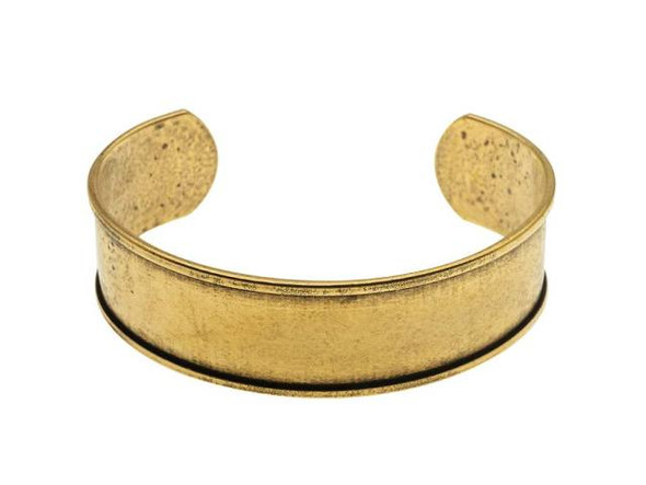 Nunn Design Antique Gold-Plated Pewter Cuff Bracelet