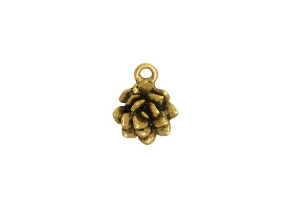 Get stylish with this Nunn Design Charm. This three-dimensional charm takes on the shape of a sweet succulent with layers of pointed leaves. The original models for this succulent charm were created exclusively for Nunn Design by polymer clay artist Nuby of Colourful Blossom. A loop at the top of the charm makes it easy to add to designs. Dangle it in earrings, necklaces, or bracelets.