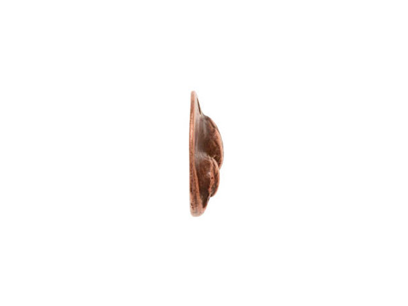 Nunn Design Antique Copper-Plated Small Prairie Pod Charm