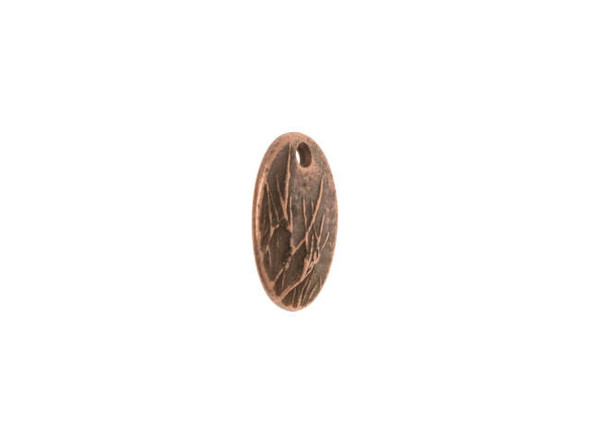 Nunn Design Antique Copper-Plated Small Meadow Grass Charm