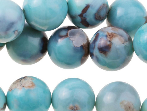 Dakota Stones Terra Agate 12mm Round - 15-Inch Bead Strand