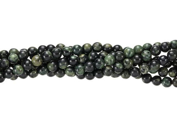 Dakota Stones Kambaba Jasper 4mm Round Bead Strand