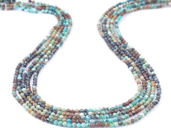 Decorate your jewelry designs with these Hubei turquoise beads from Dakota Stones. Gemstone beads are the perfect way to add natural beauty to your jewelry designs. Hubei Turquoise gets its name from the Hubei province in Northern China. Turquoise is an ancient gemstone, one of the first known to man. Known to Egyptian and Aztec cultures thousands of years ago, Turquoise is now mined all over the world. Metaphysically, Turquoise is known for its strength and protection attributes. Because gemstones are natural materials, appearances may vary from piece to piece.