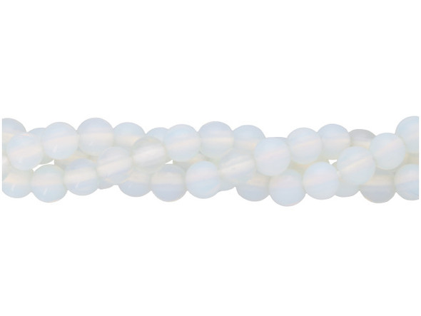 Dakota Stones Opalite 8mm Round Large Hole Bead Strand