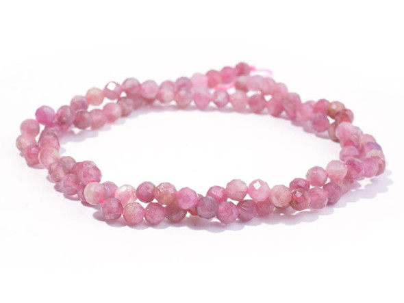 Decorate your jewelry designs with the gemstone style of these Dakota Stones beads. Pink Tourmaline ranges in color from light pink to deep magenta, with inclusions of white to colorless translucent or transparent. Tourmaline occurs in nearly every color in the rainbow and its name derives from"turmali," the Sinhalese word for "mixed color precious stone." Tourmaline is unusual in that it is both pyroelectric and piezoelectric, meaning it becomes magnetically charged from heat or friction.Because gemstones are natural materials, appearances may vary from piece to piece.