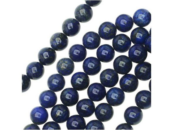 Dakota Stones Lapis Lazuli 8mm Round 8-Inch Bead Strand