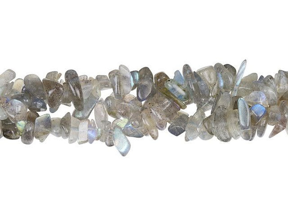 Dakota Stones Labradorite 6-10mm Chip Bead Strand