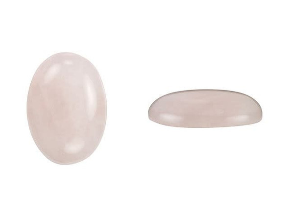 Dakota Stones 18 x 13mm Rose Quartz Oval Cabochon