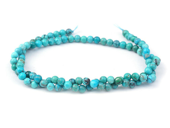 Decorate your jewelry designs with these Hubei turquoise beads from Dakota Stones. Gemstone beads are the perfect way to add natural beauty to your jewelry designs. Hubei Turquoise gets its name from the Hubei province in Northern China. Turquoise is an ancient gemstone, one of the first known to man. Known to Egyptian and Aztec cultures thousands of years ago, Turquoise is now mined all over the world. Metaphysically, Turquoise is known for its strength and protection attributes. Because gemstones are natural materials, appearances may vary from piece to piece.
