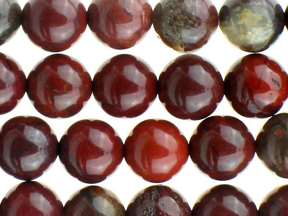 Dakota Stones 8mm Apple Jasper Round Bead Strand