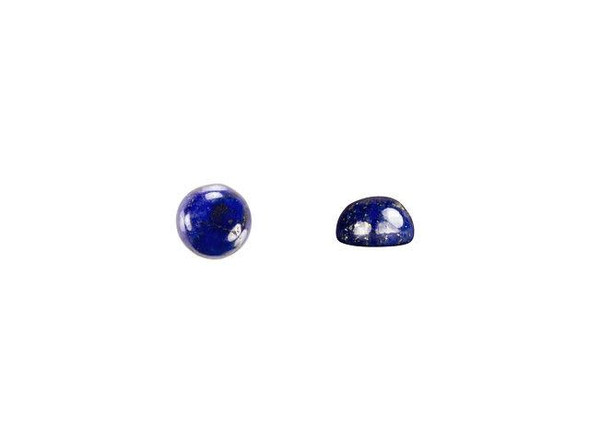 Dakota Stones 6mm Lapis Lazuli Coin Cabochon