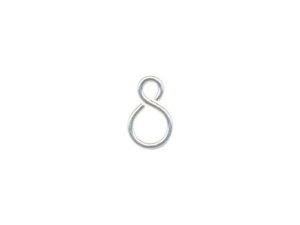 Silver Plated Jewelry Connector, Figure 8 (gross)