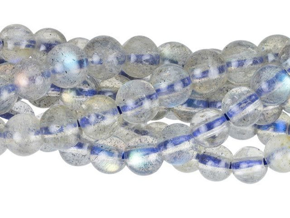 Dakota Stones (AAA Grade) Labradorite 3mm Round Bead Strand