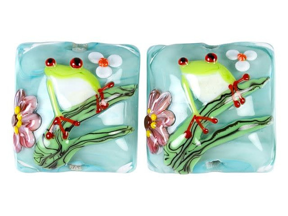 Happy Frog Pillow Focal Bead
