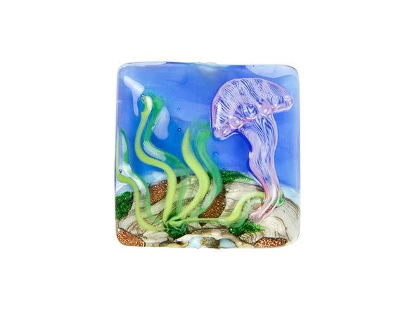 Sea Jellies Pillow Focal Bead