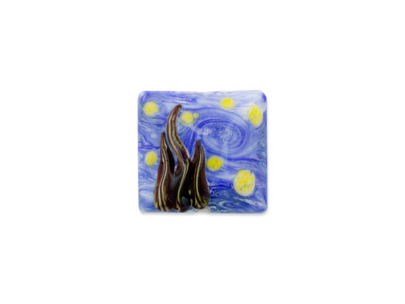 Starry Night Pillow Focal Bead