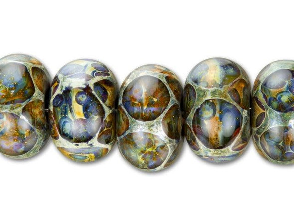 Nature's Seven Wonders Roundel Bead (7 pcs) Strand