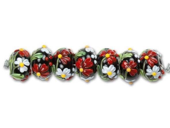 Maria's Bouquet Roundel Bead Strand (7pcs)