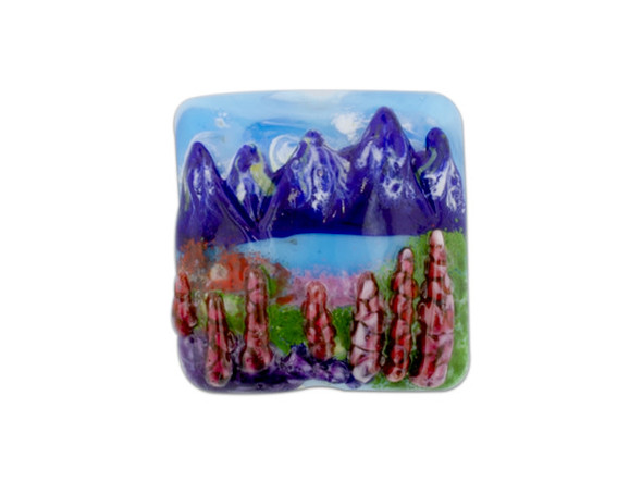 Rocky Mountain Spring Pillow Focal Bead