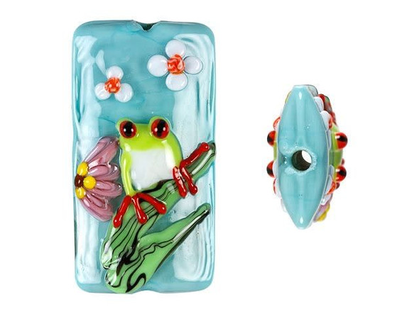 Happy Frog Kalera Focal Bead