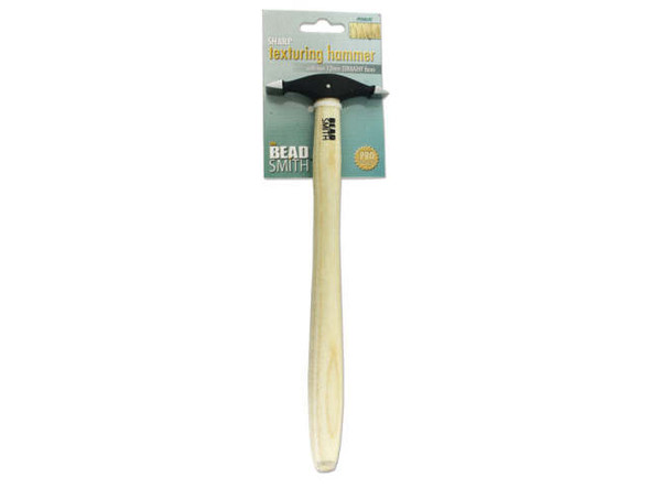 The Beadsmith Mini Sharp Head Hammer, 12mm Straight Faces