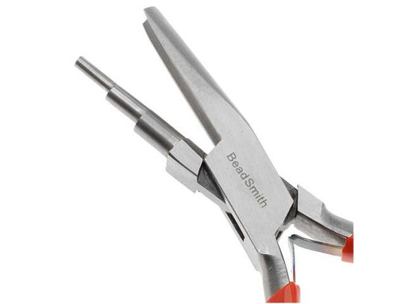 The Beadsmith 3-Step Wire Looping Pliers - Concave And Round Nose!