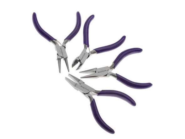 The Beadsmith Micro Mini Jewelry Tool Kit - 4 Plier Set