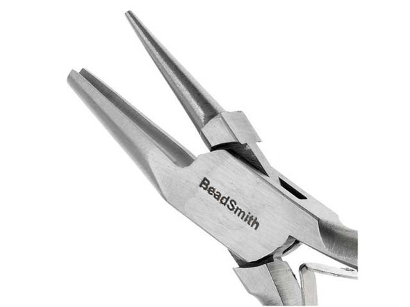 The Beadsmith Wire Looping Pliers - Concave And Round Nose