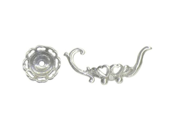 All of our sterling silver is nickel-free, cadmium free and meets the EU Nickel Directive.   See Related Products links (below) for similar items, additional jewelry-making supplies that are often used with this item, and general information about these jewelry making supplies.Questions? E-mail us for friendly, expert help!