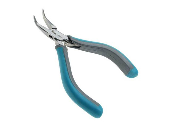 Ready to take your DIY jewelry-making skills to new heights? Say hello to the Simply Modern Series from The Beadsmith! Our Bent Nose Pliers, measuring 4.75 inches, are a game changer. With two-toned contoured grips and extra-fine tips, you'll have the precision and comfort needed for your most intricate designs. The box joint construction ensures they’re durable and ready for any project. Don't let a lack of quality tools hold you back from creating the stunning handmade pieces you envision. Order your set of The Beadsmith's Bent Nose Pliers today and elevate your crafting game!