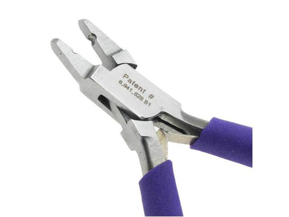 The Beadsmith Magical Crimping Pliers, Transforms 2mm Tubes into Round Beads