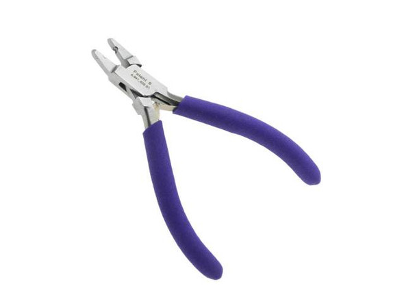 The Beadsmith Magical Crimping Pliers, Transforms 2mm Tubes into Round Beads