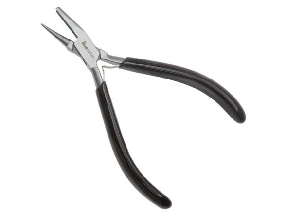 Attention beading artists! The Beadsmith Casual Comfort Wire Looping Pliers are the perfect addition to your toolkit. With a comfortable vinyl grip, these silver pliers make creating small rings, loops, and bends in wire a breeze. The concave and round nose design allows for perfect half-circle bends, making them ideal for all your beading projects. Don't let discomfort slow down your creativity - add these pliers to your collection today and experience the comfort and convenience of Casual Comfort.