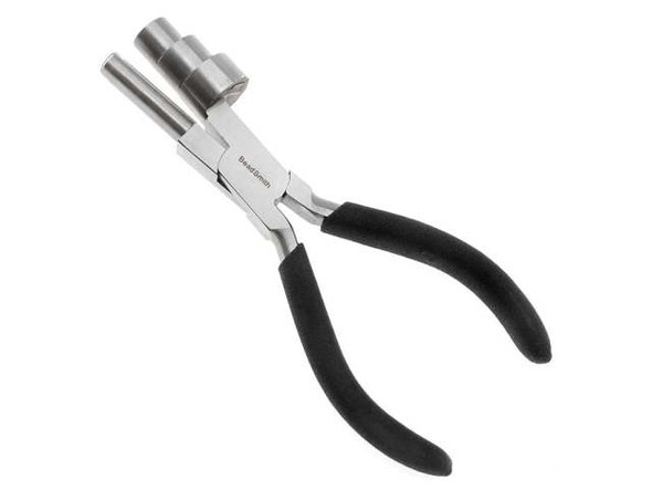 Looking to take your DIY jewelry efforts up a notch? Say hello to The Beadsmith Wire Looper Multi-step Ring Looping Plier. Perfect for precision wire looping and finishing, these pliers make repetitive tasks a walk in the park. With a three-stepped round nose shape on one side and a flat shape with PVC tubing on the other, these masterful pliers are universal and suitable for wire up to 18 gauge. Gain confidence as you work, knowing all your loops will come out perfect every time. Take hold of The Beadsmith Wire Looper Plier and see what difference masterful quality makes.