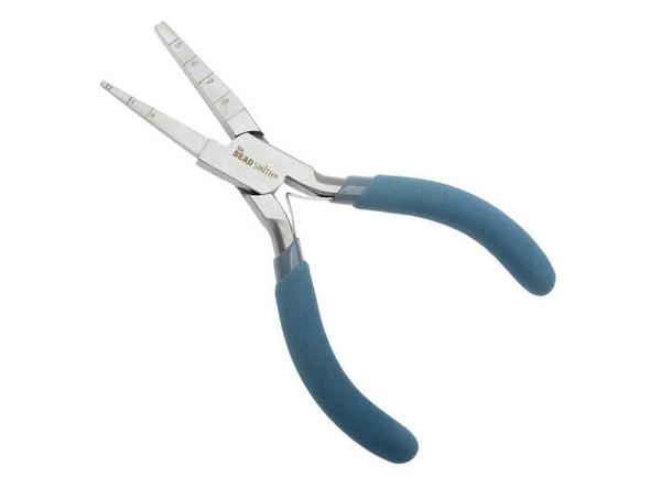 Create perfectly square loops with ease using the Beadsmith SquareRite Looping Pliers! Crafted to cater to the specific needs of DIY enthusiasts, these silver-plated pliers feature precise measurements that enable you to achieve accurate and expert-looking results every time. With the added comfort of PVC handles and easy double leaf spring action, crafting has never been so effortless. Say goodbye to the frustration of inaccurate loops and hello to the satisfaction of perfectly square ones with Beadsmith SquareRite Looping Pliers!