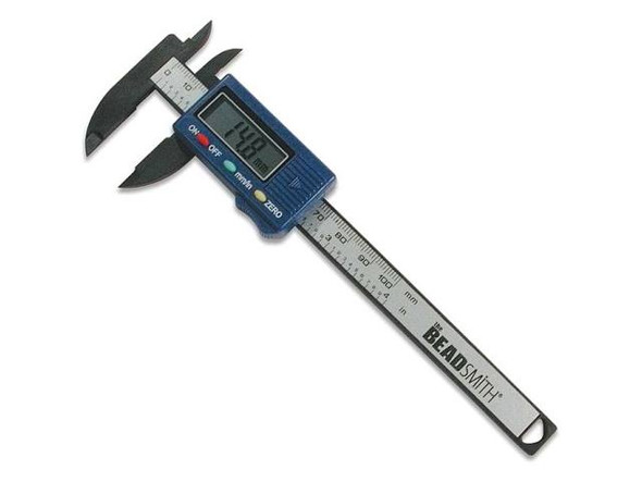 Transform your jewelry-making game with the precise measurements provided by The Beadsmith Digital Caliper. With its ability to accurately measure both inner and outer diameters of your beads in both inches and millimeters, this sleek silver and blue instrument is a must-have for any DIY enthusiast. The large and easy-to-read LCD display, along with the automatic shut-off feature, makes this digital caliper the ultimate tool for achieving precision and elevating your crafting experience. Upgrade your designs today with The Beadsmith Digital Caliper and create professional-looking jewelry that will leave a lasting impression.