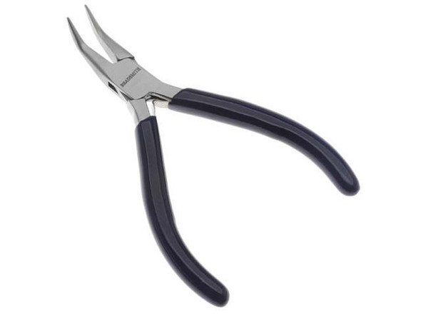 Bent Nose Pliers for Bending and Shaping Wire, 5.5 Inch Jewelry Making Tool  - Soft Flex Company